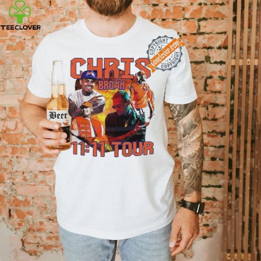 Best Vintage Chris Brown 11 11 Tour T Shirt