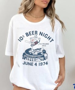 Best Women’s 10 Cent Beer Night Cleveland Ohio Shirt