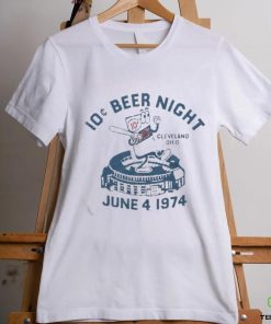 Best Women’s 10 Cent Beer Night Cleveland Ohio Shirt