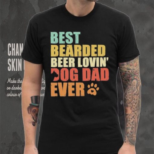 Best bearded beer loving’ dog dad ever retro hoodie, sweater, longsleeve, shirt v-neck, t-shirt