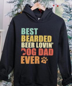 Best bearded beer loving’ dog dad ever retro hoodie, sweater, longsleeve, shirt v-neck, t-shirt