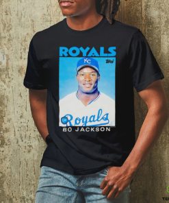 Best bo Jackson of Kansas City Royals 1986 Topps Baseball shirt 3 Best bo Jackson of Kansas City Royals 1986 Topps Baseball shirt