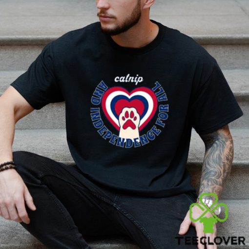 Best catnip 4th of July Independence Day T Shirt