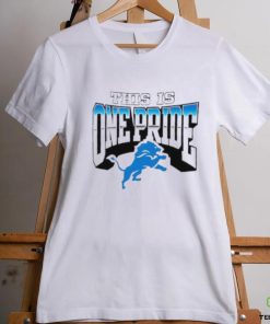 Best detroit Lions this is one pride shirt