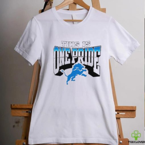 Best detroit Lions this is one pride shirt