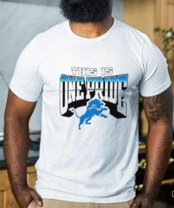 Best detroit Lions this is one pride shirt