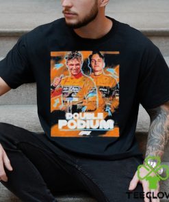 Best formula 1 McLaren Team Double Podium shirt