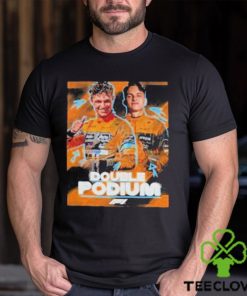 Best formula 1 McLaren Team Double Podium shirt