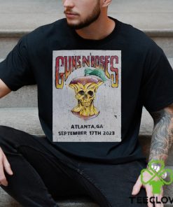 Best guns N’ Roses 17th September, 2023 Atlanta Georgia shirt
