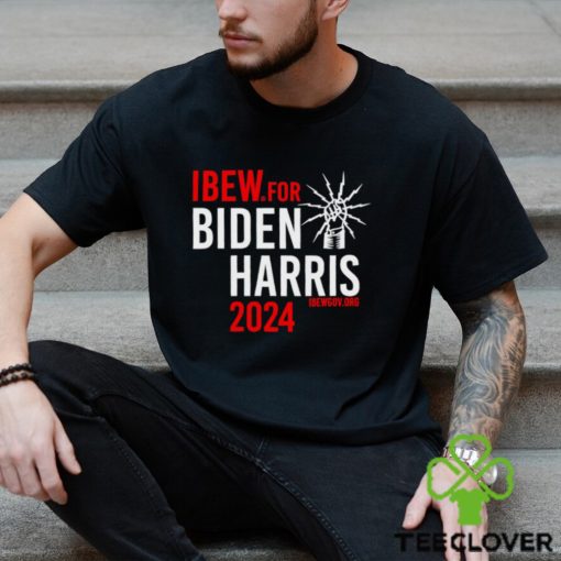 Best ibew For Biden Harris 2024 hoodie, sweater, longsleeve, shirt v-neck, t-shirt