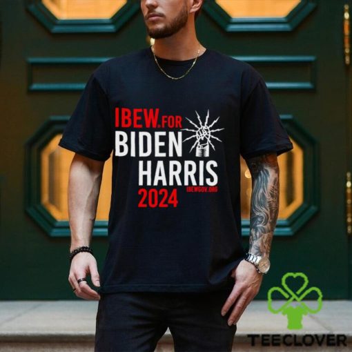 Best ibew For Biden Harris 2024 hoodie, sweater, longsleeve, shirt v-neck, t-shirt