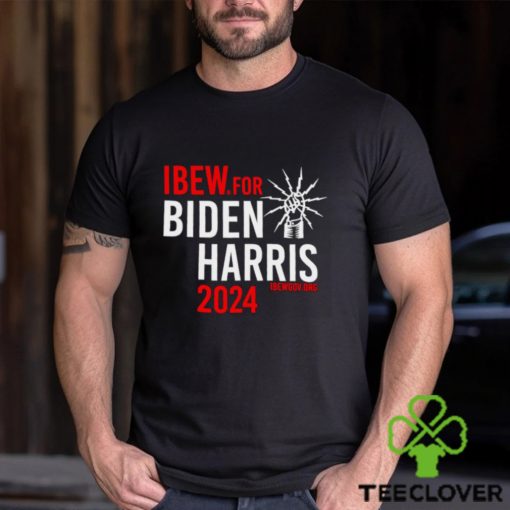 Best ibew For Biden Harris 2024 hoodie, sweater, longsleeve, shirt v-neck, t-shirt