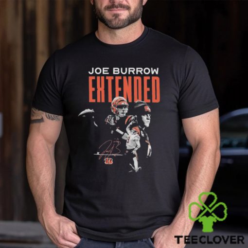 Best joe Burrow Extended Bengas signature hoodie, sweater, longsleeve, shirt v-neck, t-shirt