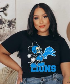 Best mickey Mouse cartoon NFL Detroit Lions football player helmet logo hoodie, sweater, longsleeve, shirt v-neck, t-shirt