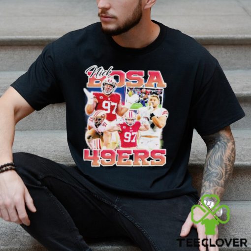 Best nick bosa 49ers 90s vintage shirt