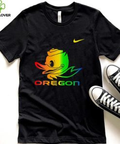 Best nike Duck Oregon Rainbow color shirt