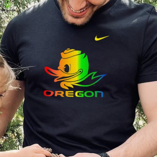 Best nike Duck Oregon Rainbow color hoodie, sweater, longsleeve, shirt v-neck, t-shirt