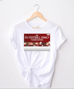 Best oklahoma an ou football family thanksgiving shirt