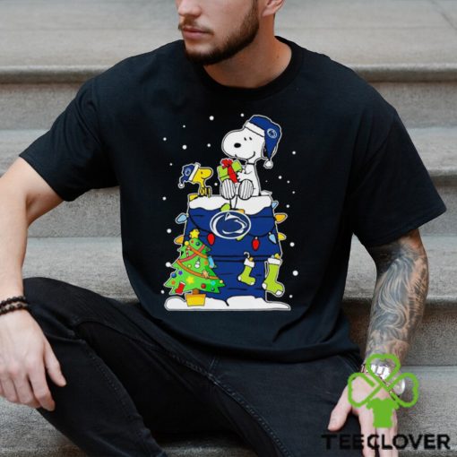Best penn State Nittany Lions Christmas snoopy Shirt