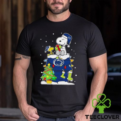 Best penn State Nittany Lions Christmas snoopy Shirt