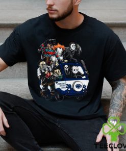Best penn State Nittany Lions Horror Movies Characters Bus Halloween 2023 Shirt