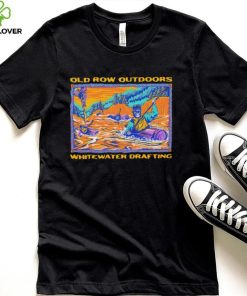 Best skeleton Old Row Outdoors whitewater drafting art shirt