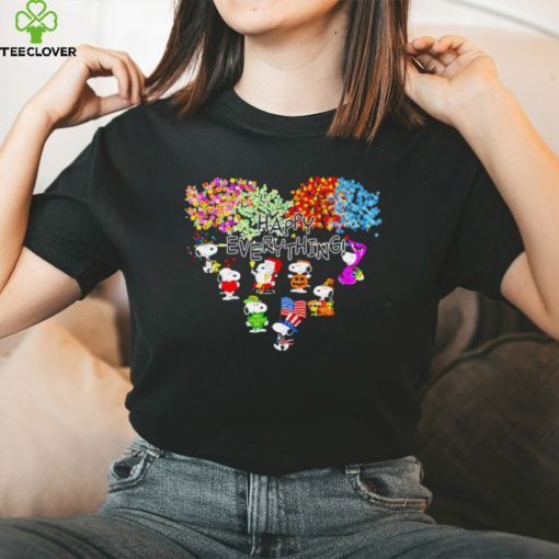 Best snoopy happy everything heart flower gift hoodie, sweater, longsleeve, shirt v-neck, t-shirt