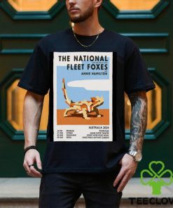 Best the national australia 2024 tour poster hoodie, sweater, longsleeve, shirt v-neck, t-shirt