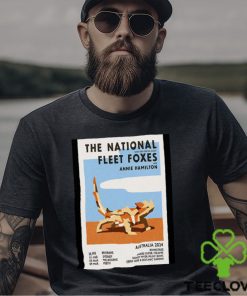 Best the national australia 2024 tour poster hoodie, sweater, longsleeve, shirt v-neck, t-shirt