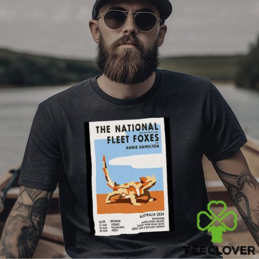 Best the national australia 2024 tour poster hoodie, sweater, longsleeve, shirt v-neck, t-shirt