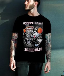 Best uconn Huskies Basketball I Bleed Blue Champions 2024 T shirt