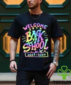 Best welcome Back To School 2023 2023 Tye Die First Day Teacher Student T Shirt