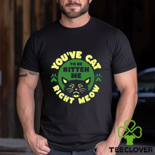 Best you’ve Cat To Be Kitten Me Right Meow T Shirt