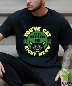 Best you’ve Cat To Be Kitten Me Right Meow T Shirt