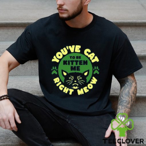 Best you’ve Cat To Be Kitten Me Right Meow T Shirt