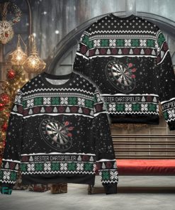 Bester Dartspieler Christmas Christmas Ugly Sweater 3D