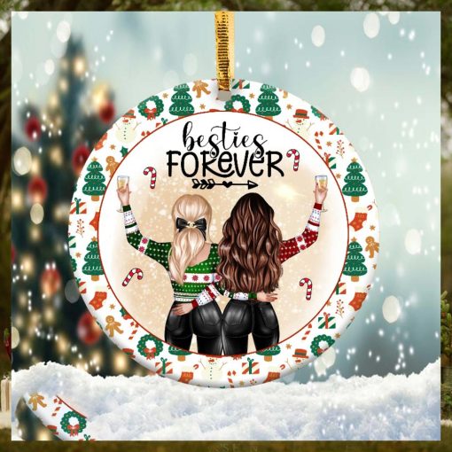 Besties Forever Christmas Ornament