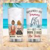 Besties On Beach Personalized Tumbler