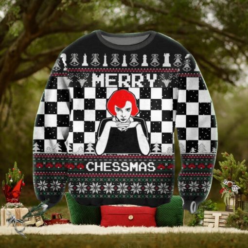 Beth Harmon The Queen’s Gambit Merry Chessmas Sweater