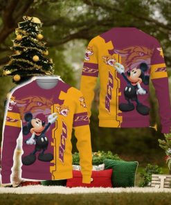 Bethune_ _Cookman Wildcats Mickey Mouse Champions Football Funny 3D Sweater For Men And Women Gift Christmas