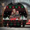 Men And Women Christmas Gift NFL Baltimore Ravens Cute 12 Grinch Face Xmas Day 3D Ugly Christmas Sweater