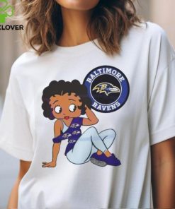 Betty Boop Baltimore Ravens Logo 2024 shirt 1 Betty Boop Baltimore Ravens Logo 2024 shirt