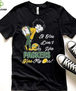 Betty Boop If You Don’t Like Packers Kiss My Ass T Shirt