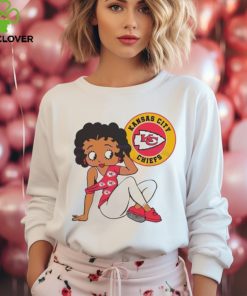 Betty Boop Kansas City Chiefs Logo 2024 shirt