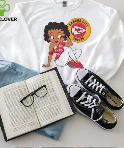 Betty Boop Kansas City Chiefs Logo 2024 shirt 2 Betty Boop Kansas City Chiefs Logo 2024 shirt