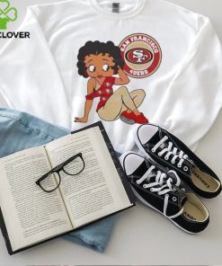 Betty Boop San Francisco 49ers Logo Shirt 2 Betty Boop San Francisco 49ers Logo Shirt