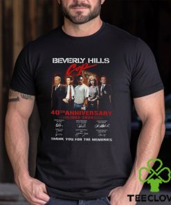 Beverly Hills Cop 40th Anniversary 1984 2024 Thank You For The Memories T Shirt