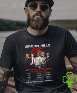 Beverly Hills Cop 40th Anniversary 1984 2024 Thank You For The Memories T Shirt