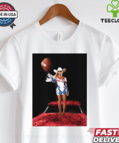 Beyonce NFL Halftime of Baltimore Ravens vs. Houston Texans on Christmas Day Poster t shirt