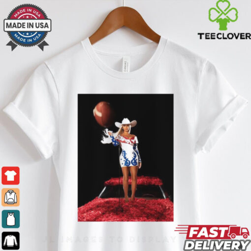 Beyonce NFL Halftime of Baltimore Ravens vs. Houston Texans on Christmas Day Poster t shirt